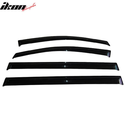 2011-2020 Toyota Sienna Acrylic 4PC Window Visors Tape On Rain Guard