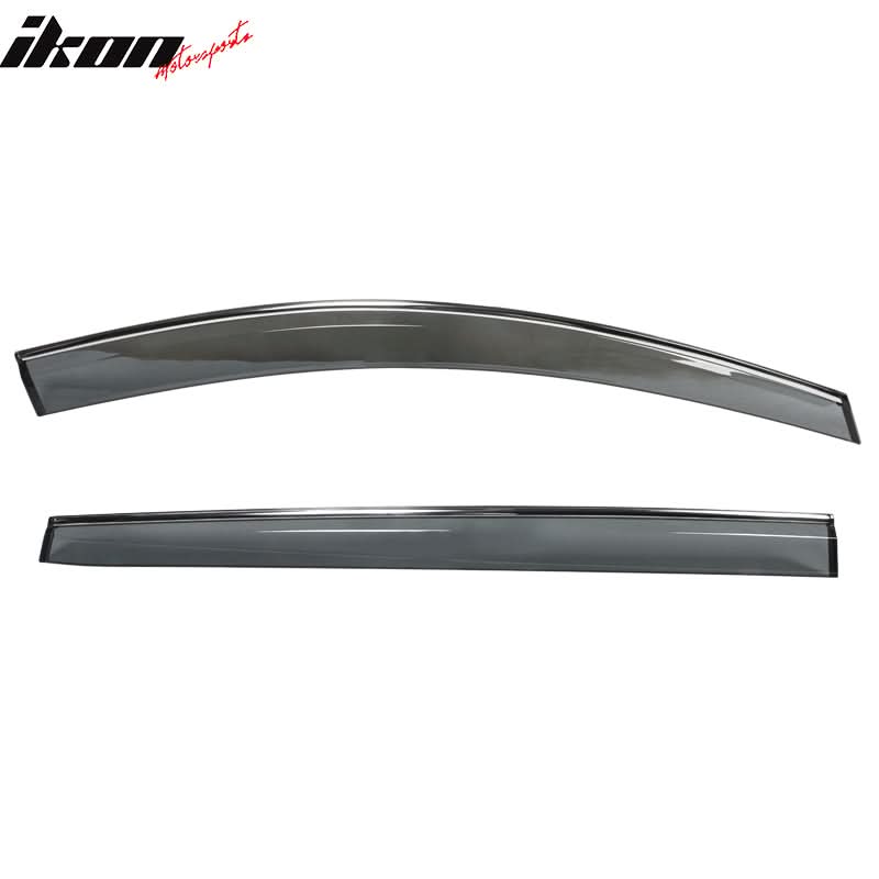 2021-2025 Toyota Sienna PC Injection Window Visor Chrome Trim 4PCS