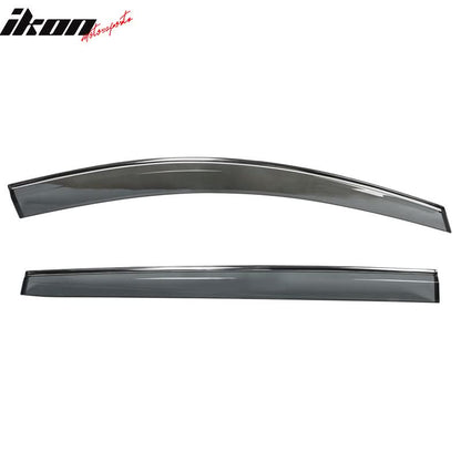 2021-2025 Toyota Sienna PC Injection Window Visor Chrome Trim 4PCS