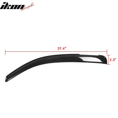 2005-2015 Toyota Tacoma Standard Cab Slim Style Acrylic Visor Windows