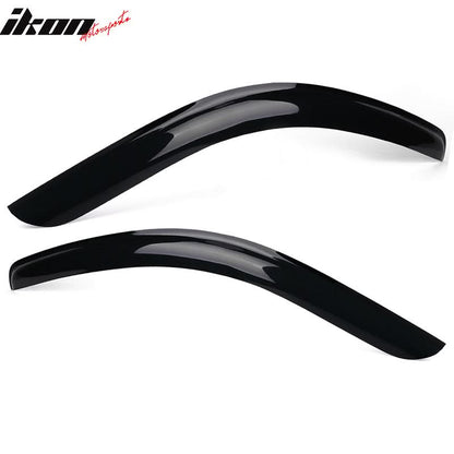 2007-2017 Toyota Tundra Standard Cab Slim Style Acrylic Visor Windows