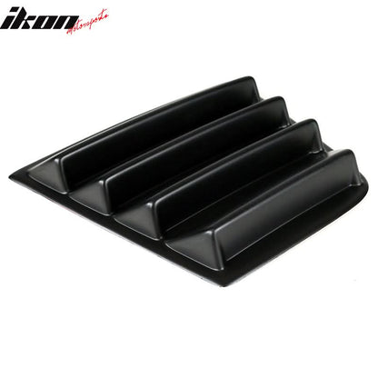 2011-2023 Dodge Charger Unpainted Rear Window Louver Side Vent ABS PP