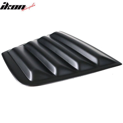 2011-2023 Dodge Charger V2 Style Window Louver Windshield Gloss Black