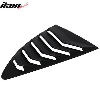 2013-2020 Subaru BRZ IKON Style Rear Window Louver Guard ABS