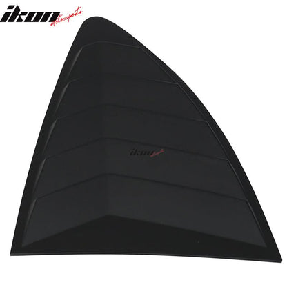 2013-2020 Subaru BRZ IKON Style Rear Window Louver Guard ABS