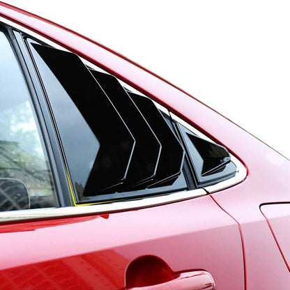 2020-2022 Toyota Corolla IKON Style Side Window Louver Visor Guard ABS