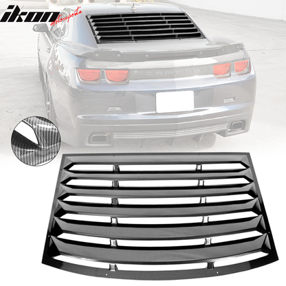 2010-2015 Chevy Camaro Rear Window Louver ABS
