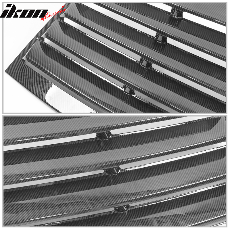 2008-2023 Dodge Challenger XE Style CFL Rear Side Window Louver Scoops