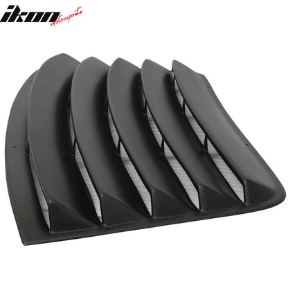 2008-2023 Dodge Challenger XE Style Rear Window Louver Side Vent PP PU