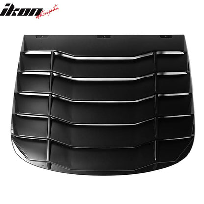 2003-2007 Infiniti G35 Coupe Unpainted ABS Rear Window Louver