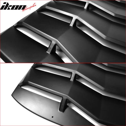 2011-2016 Scion TC IKON Style Rear Window Louver Gloss ABS
