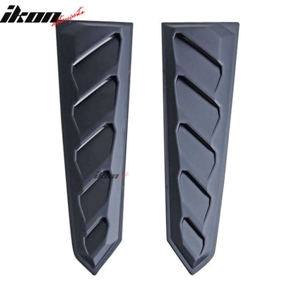 2015-2023 Ford Mustang Coupe Unpainted Rear Window Louver ABS