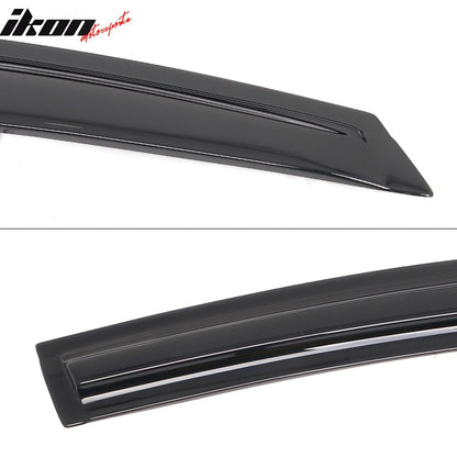 2015-2019 Hyundai Sonata Mugen Style Smoke Tinted Window Visor Acrylic