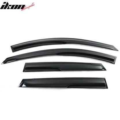 2013-2016 Mazda CX5 Mug Style 4PC Window Visor Sun Windshield Acrylic