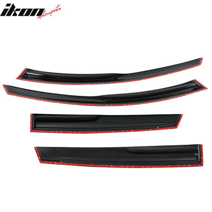 2013-2016 Mazda CX5 Mug Style 4PC Window Visor Sun Windshield Acrylic