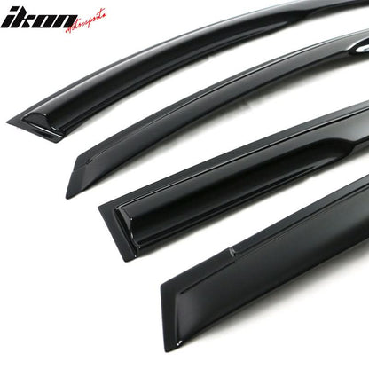 2013-2016 Mazda CX5 Mug Style 4PC Window Visor Sun Windshield Acrylic