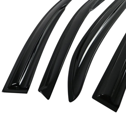 2003-2008 Toyota Corolla Sedan 4-Door Window Visor Guard Acrylic 4PC