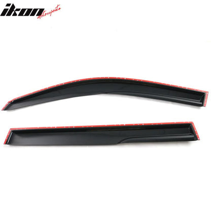 2008-2013 Toyota Highlander Mugen Smoke/Tinted Window Visors Acrylic