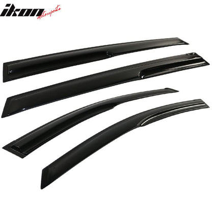 2013-2018 Toyota RAV4 Acrylic 4PC Window Visors Tape On Rain Guard