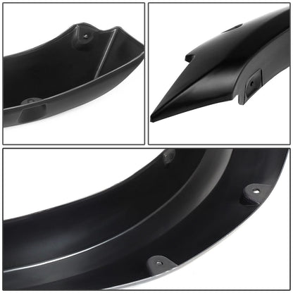 10-18 Dodge Ram 2500 3500 Pocket-Riveted Style Wheel Flares - Textured