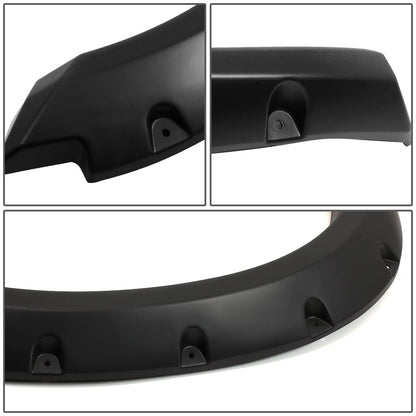 09-18 Dodge Ram 1500 Pocket-Riveted Style Wheel Flares Textured