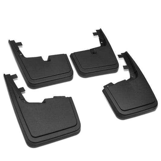 2015-2018 Ford F-150 Mud Guard Flaps 4PC Set Matte Black