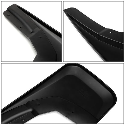 14-18 Chevrolet Silverado 1500/2500HD/3500HD Mud Guard Flaps 4PC Matte Black