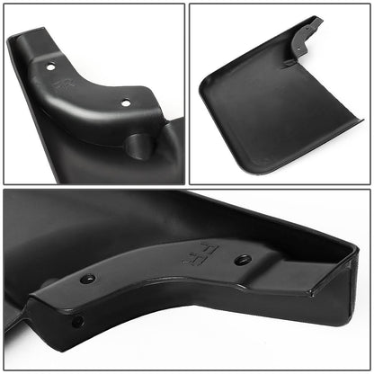 2004-2014 Ford F-150 Mud Guard Flaps 4PC Set Matte Black