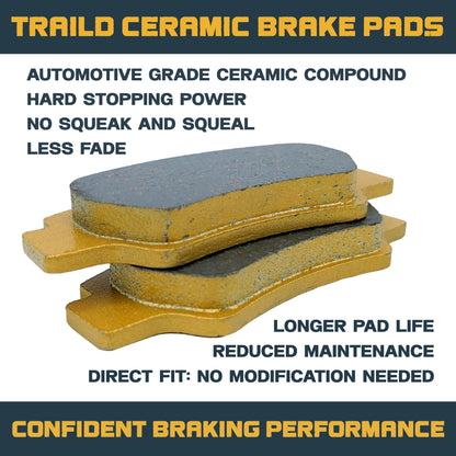 Gas Gas Enduro/Endurocross/EC 125/250 1994-1999 Ceramic Brake Pad Set