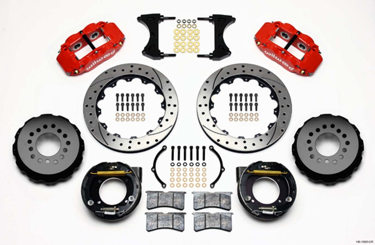 RED DRILLED ROTOR