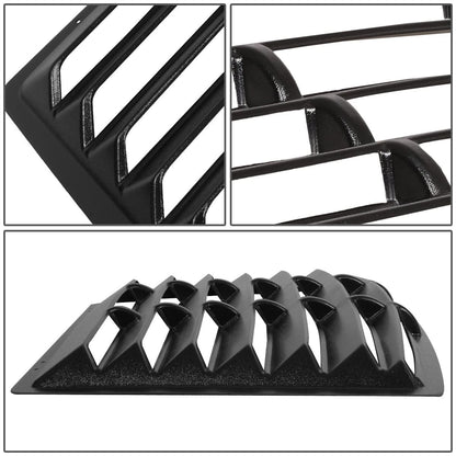 79-93 Ford Mustang Fastback Rear Window Louver - Black