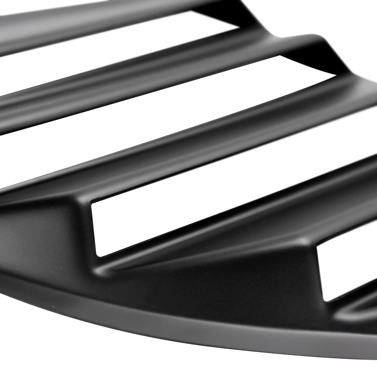 2008-2020 Dodge Challenger Matte Black Polypropylene Window Louvers