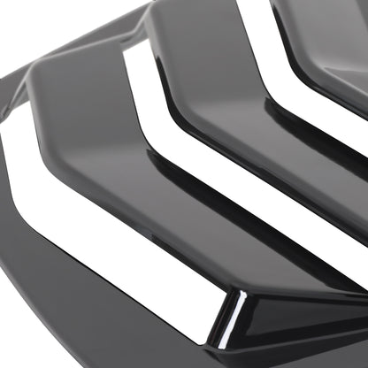2011-2021 Dodge Charger Glossy Black Window Louvers