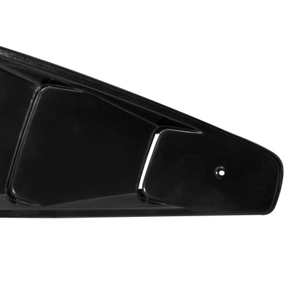 2005-2014 Ford Mustang Matte Black Textured ABS Quarter Window Louvers