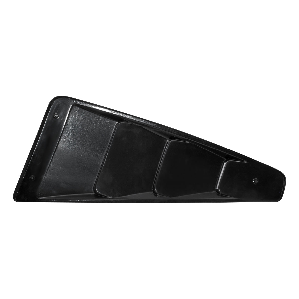 2005-2014 Ford Mustang Matte Black Textured ABS Quarter Window Louvers