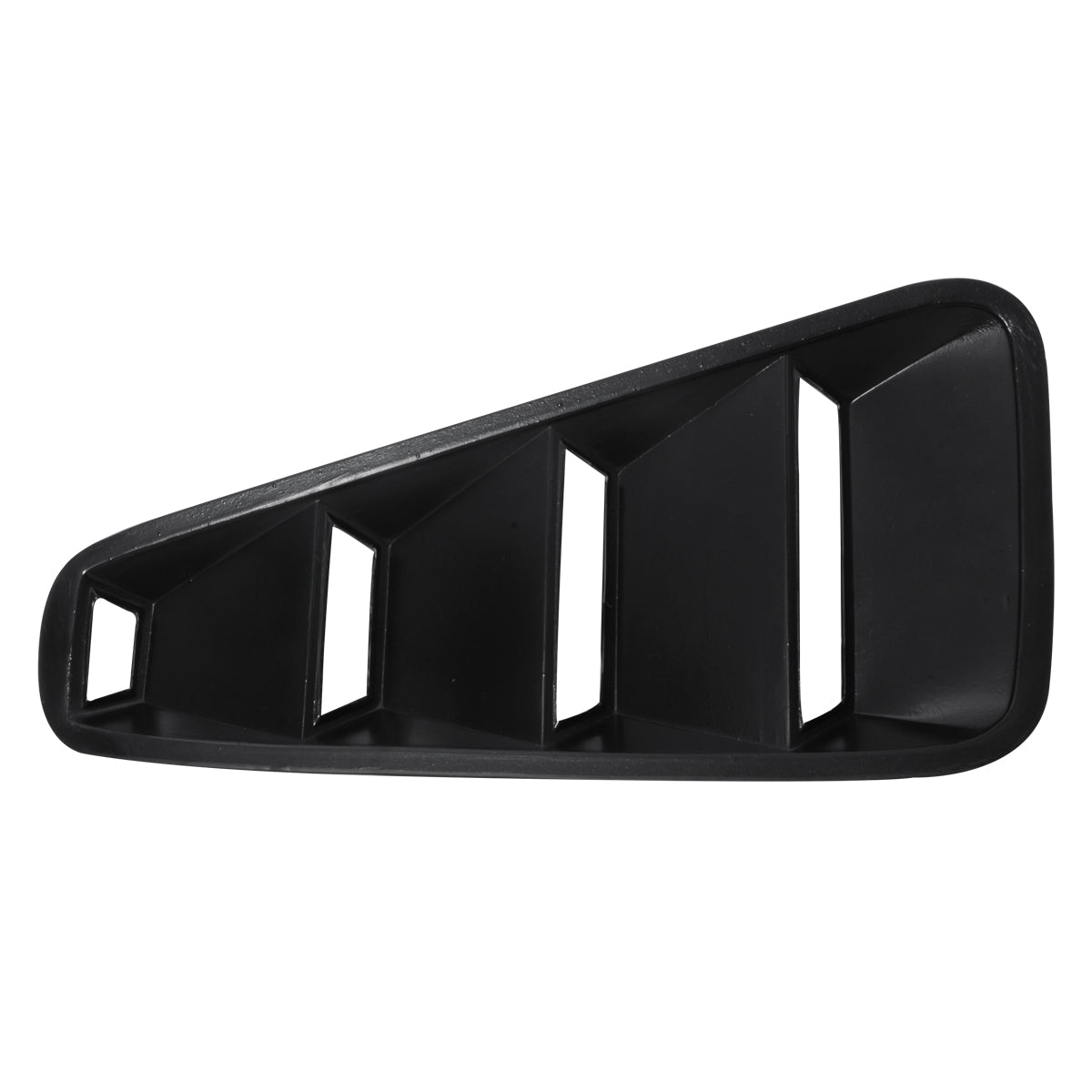 2005-2014 Ford Mustang Textured Black ABS Quarter Window Louvers