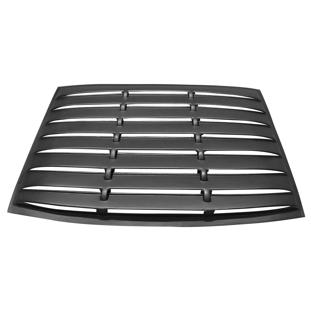 2005-2014 Ford Mustang Coupe Textured Matte Black ABS Vintage Style Rear Window Louver
