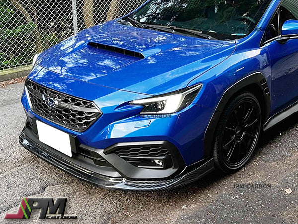 [JPMCarbon] CS Style Carbon Fiber Front Bumper Add-on Lip Fits For 2022-2025 Subaru WRX Only