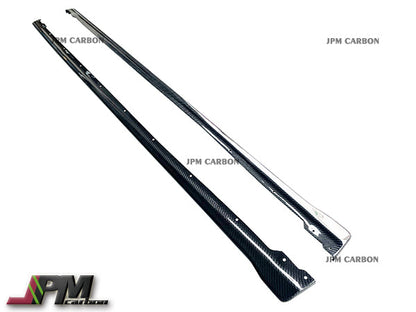 [JPMCarbon] STI Style Carbon Fiber Side Skirt Add-on Lips Fits For 2022-2025 Subaru WRX / STI Only