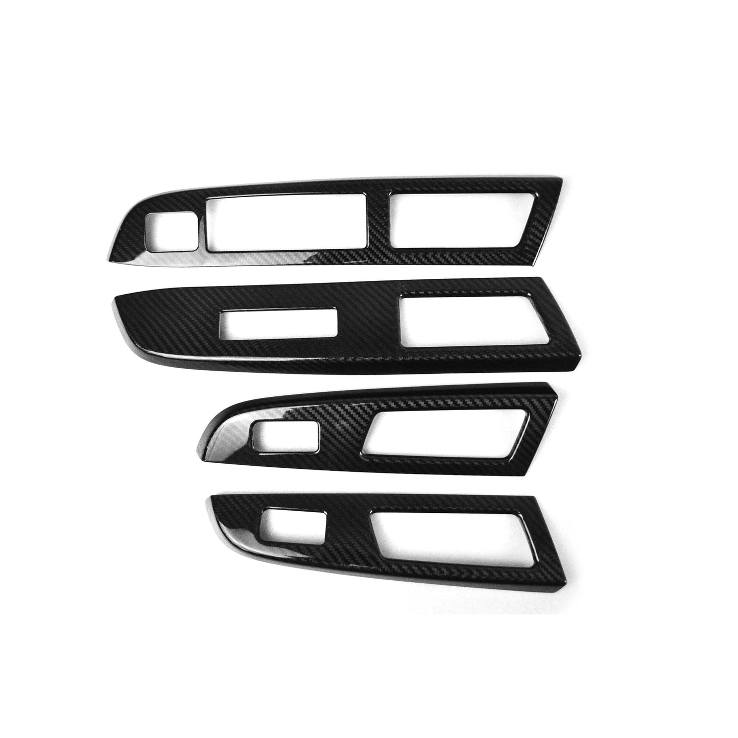 JDMuscle [15-16 WRX/STI] Pre-Preg Carbon Fiber Window Switch Cover *Clearance*No Returns*