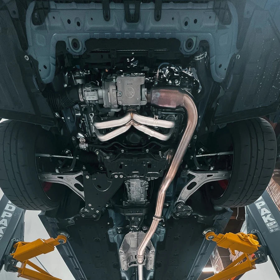 PLM Power Driven 2022-2026 Subaru WRX VB Catted J-Pipe Downpipe