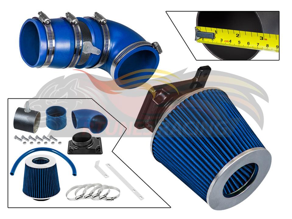 Short Ram Air Intake Kit For 2002-2007 Mitsubishi Lancer 2.0L L4 | Rtunes Racing | WSI-MT-07BLB