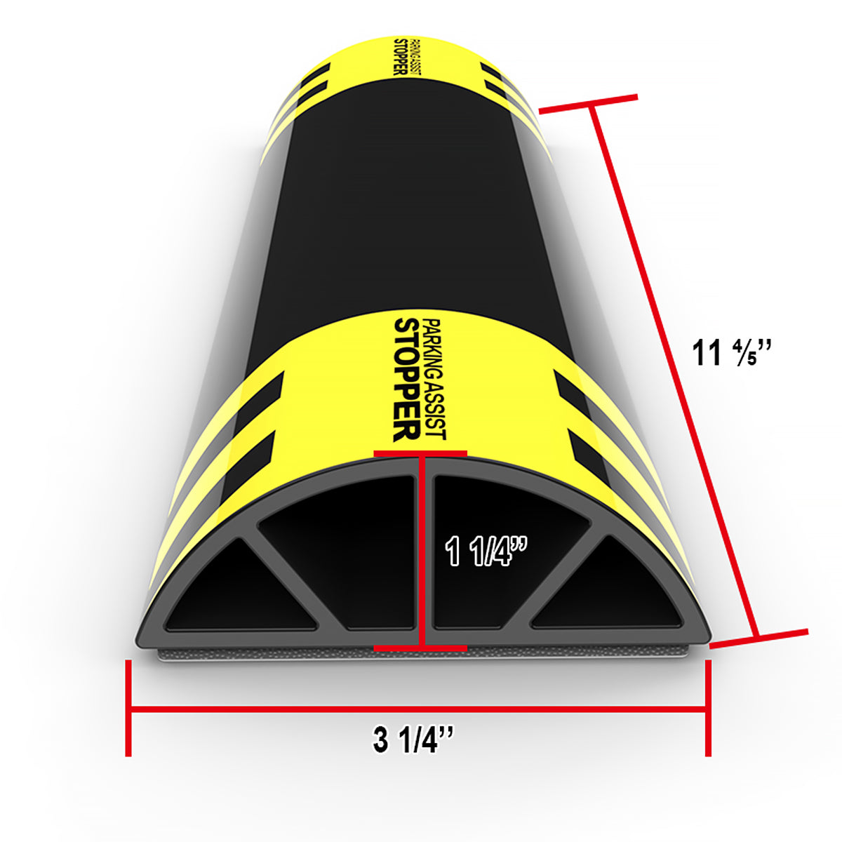 PVC Parking Assist Wheel Stopper