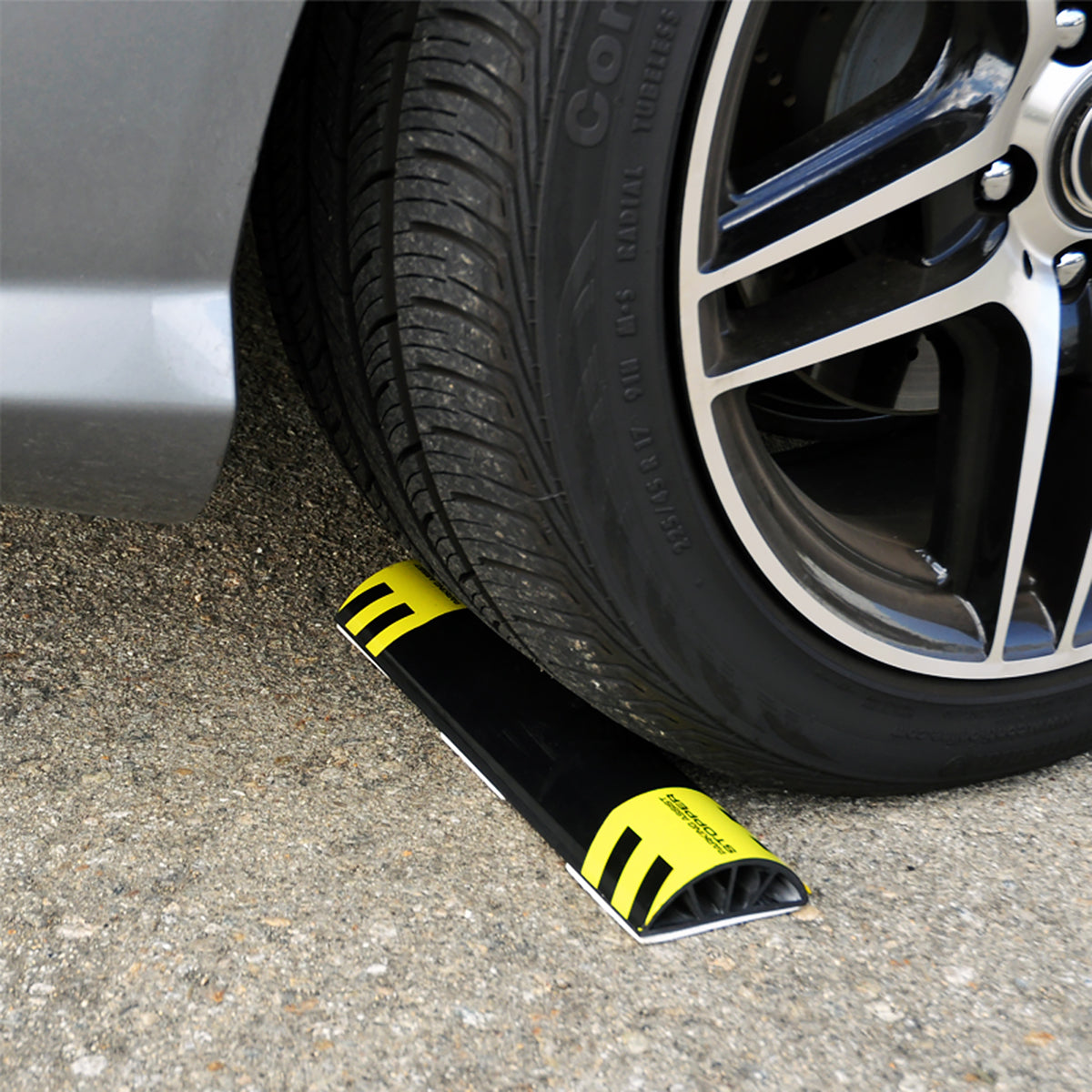 PVC Parking Assist Wheel Stopper
