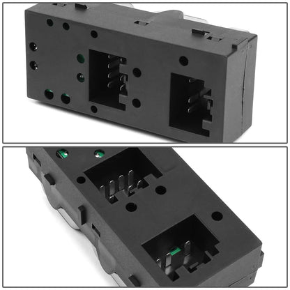 03-08 Lincoln Town Car Power Window Switch Driver Side Black