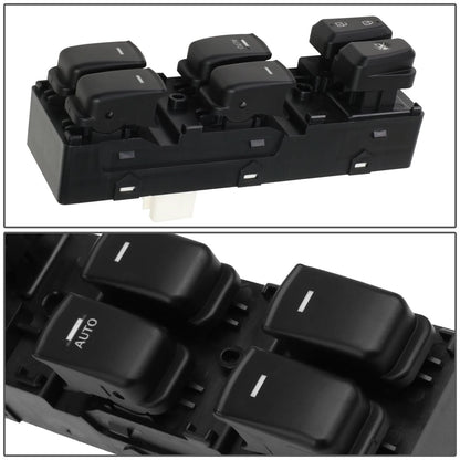 2011-2015 Hyundai Sonata Driver Side Power Window Switch - Black