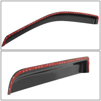 2002-2010 Ford Explorer Window Visors 4PC Smoke
