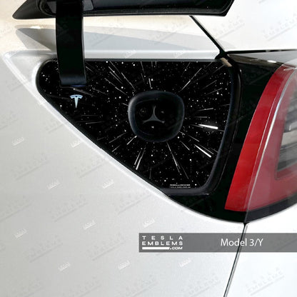 Warp Drive Tesla Charge Port Wrap | Model 3