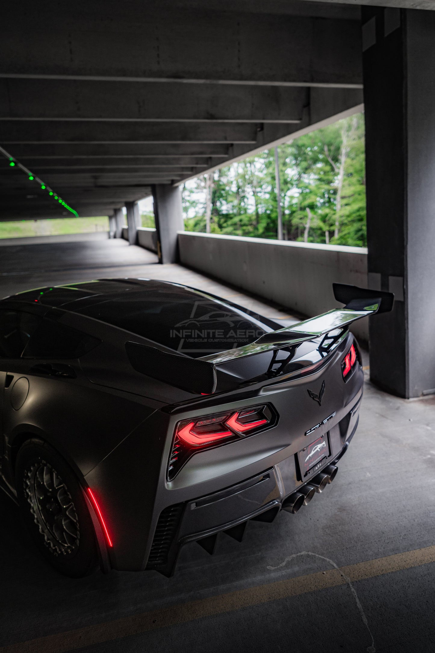 CORVETTE 14-19 FRONT/REAR DYNAMIC SMOKED LED SIDE MARKERS