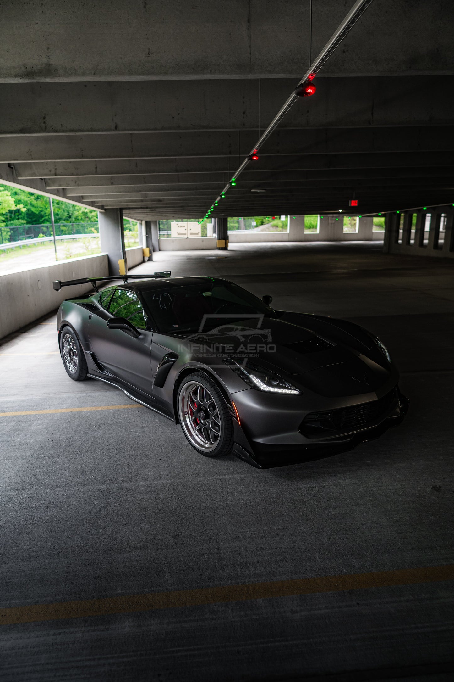 CORVETTE 14-19 ZR1 CONVERSION FRONT FENDER VENTS FOR GRAND SPORT, Z06